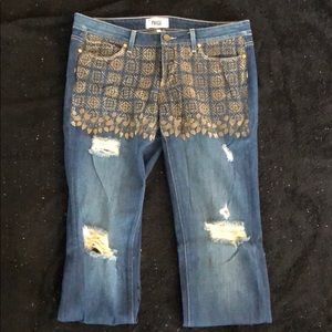 Paige Destructed Jeans - Size 29